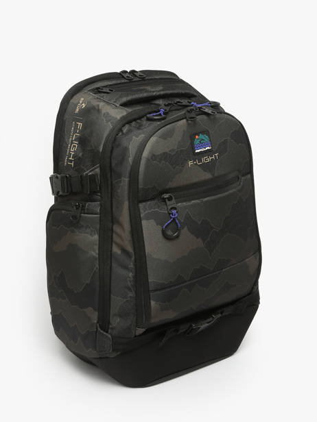 2-compartment Backpack Rip curl Black camo 16MMBA other view 1