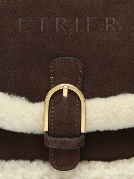 Sac Bandoulière Alpin Cuir Etrier Marron alpin EALP050S vue secondaire 5