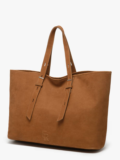 Cabas Cavalier Nubuck Cuir Etrier Marron cavalier nubuck ECAN127M vue secondaire 2
