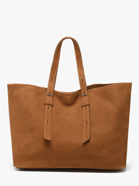 Cabas Cavalier Nubuck Cuir Etrier Marron cavalier nubuck ECAN127M vue secondaire 4