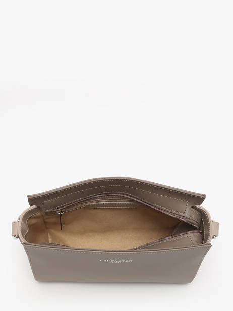 Sac Bandoulière Smooth Cuir Lancaster Beige smooth 437-02 vue secondaire 3
