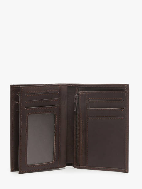 Portefeuille Arthur Cuir Arthur & aston Marron johany 127 vue secondaire 2