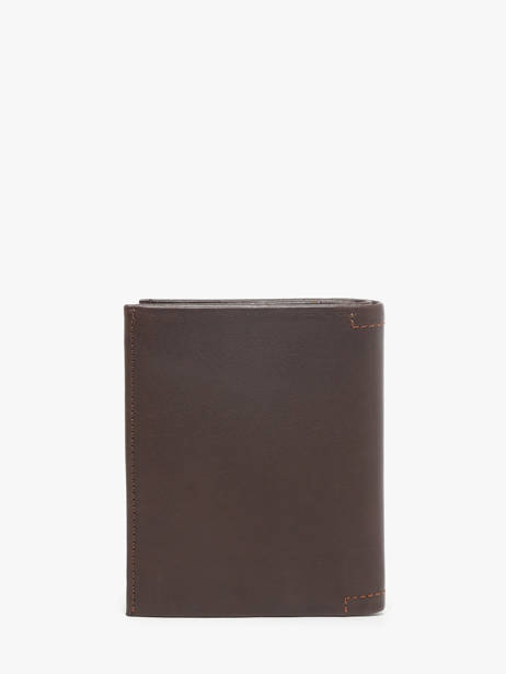 Portefeuille Arthur Cuir Arthur & aston Marron johany 127 vue secondaire 3