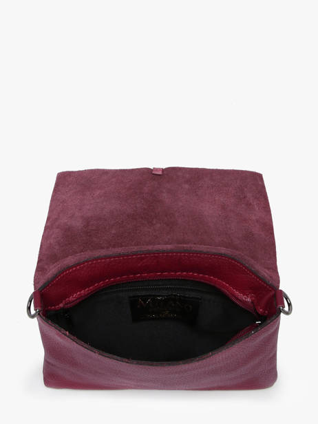 Sac Bandoulière Caviar Cuir Milano Violet caviar CA22112 vue secondaire 3