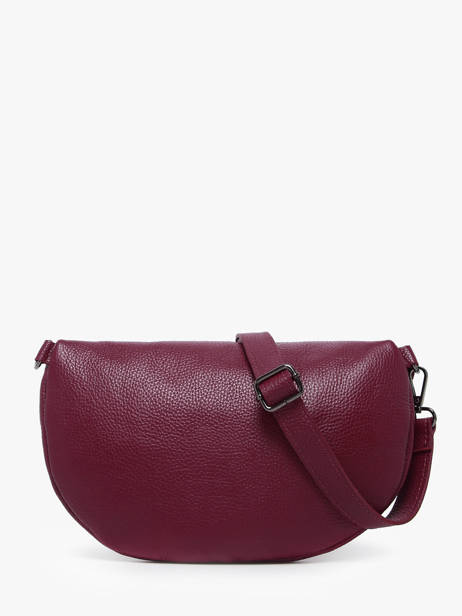 Sac Banane Caviar Cuir Milano Violet caviar CA21123 vue secondaire 4