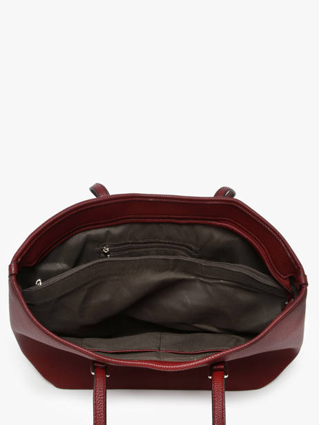 Sac Porté épaule A4 Grained Miniprix Rouge grained 1 vue secondaire 2