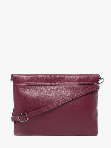 Sac Bandoulière Caviar Cuir Milano Violet caviar CA21062 vue secondaire 4