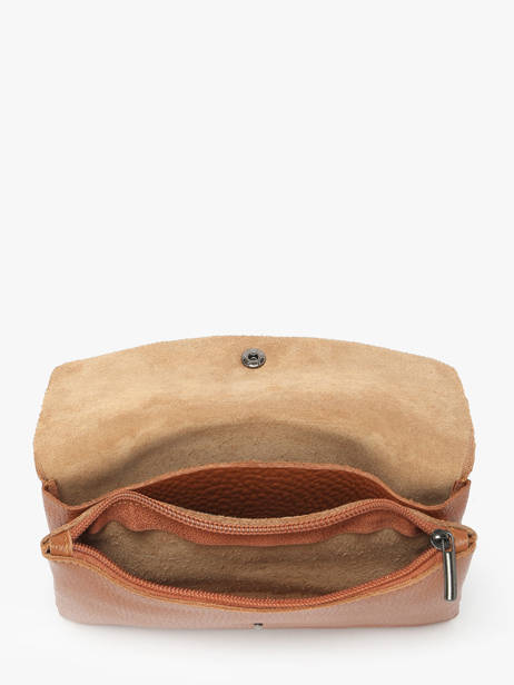 Sac Bandoulière Caviar Cuir Milano Marron caviar CA23067 vue secondaire 3