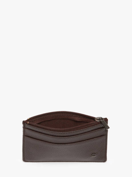 Porte-cartes Madras Cuir Etrier Marron madras EMAD5004 vue secondaire 1