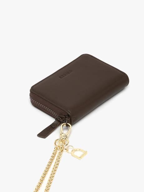 Porte-monnaie Cuir Oxer Etrier Marron oxer EOXE096M vue secondaire 2