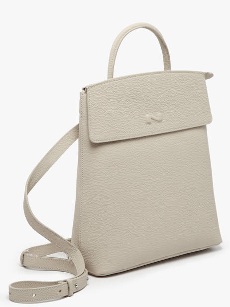 Sac à Dos Cassandra Cuir Nathan baume Beige nathan 22 vue secondaire 2
