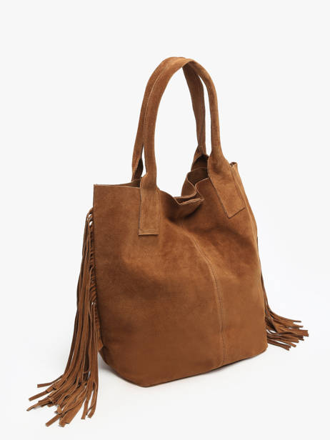 Sac Porté épaule Velvet Milano Marron velvet VE241114 vue secondaire 1