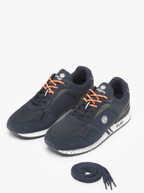 Sneakers Chamonix Serge blanco Bleu men CHA1914P vue secondaire 1