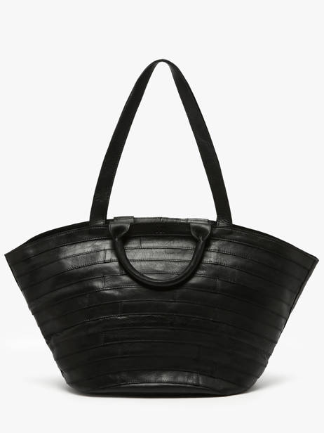 Sac Porté épaule Heritage Cuir Biba Noir heritage LEB1L