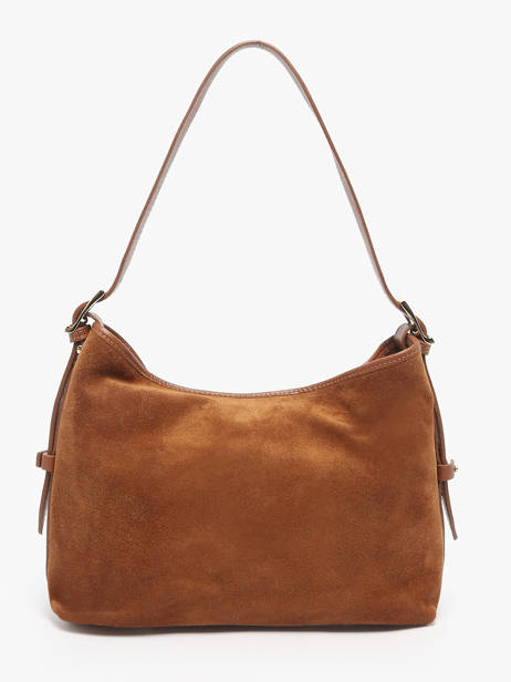 Sac Porté épaule Velvet Caviar Cuir Milano Marron velvet caviar VC250610 vue secondaire 3