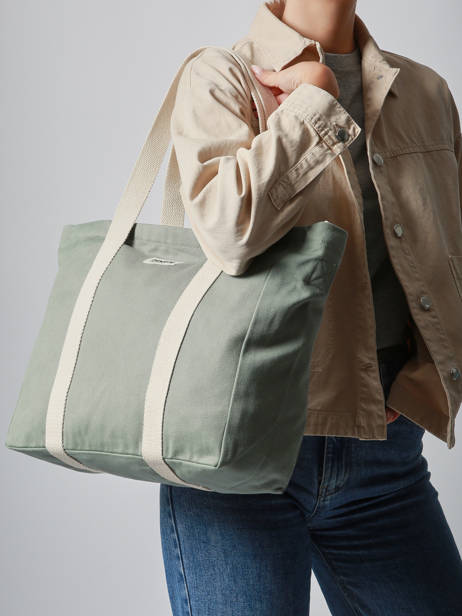 Sac Porté épaule Cesar Coton Hindbag Vert best seller CESAR vue secondaire 1