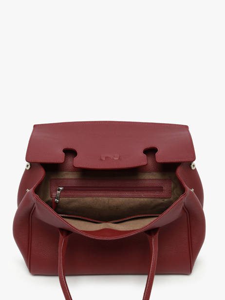 Sac à Main Clara Cuir Nathan baume Rouge nathan 2 vue secondaire 2