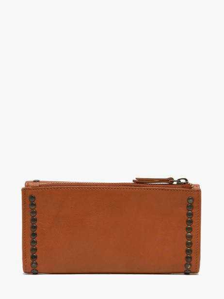 Leather Heritage Wallet Biba Brown heritage POR4L other view 2