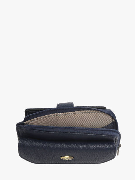 Wallet Hexagona Blue ronda 388459 other view 2