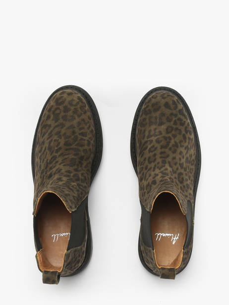 Boat Shoes In Leather Aliwell Green women A0631 other view 4