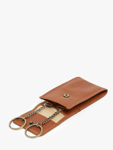 Porte-clefs Cuir Katana Marron marina 753025 vue secondaire 1