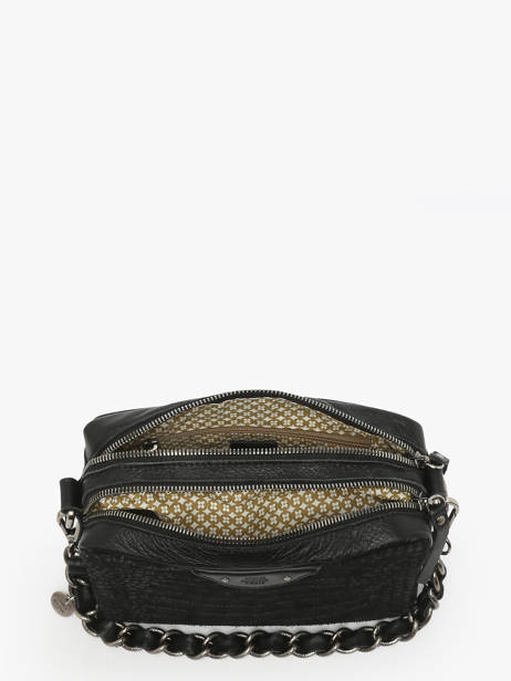 Crossbody Bag Vintage Leather Mila louise Black vintage 23673KRC other view 3