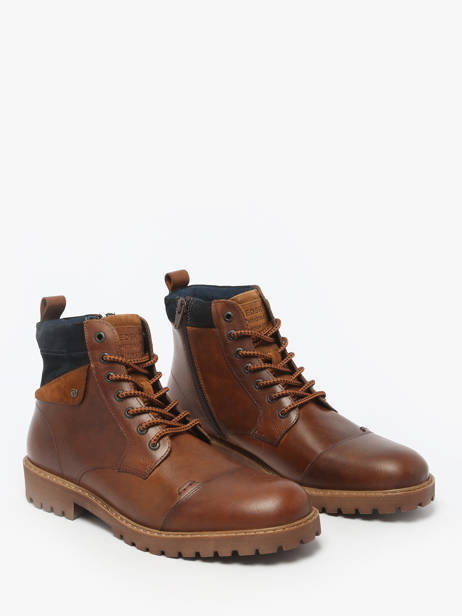 Boots Tuto In Leather Redskins Brown men TUTO other view 1