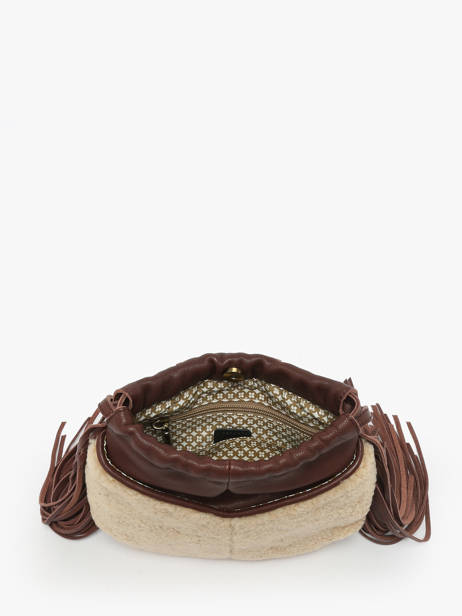 Shoulder Bag Vintage Leather Mila louise Beige vintage 3812TC other view 3