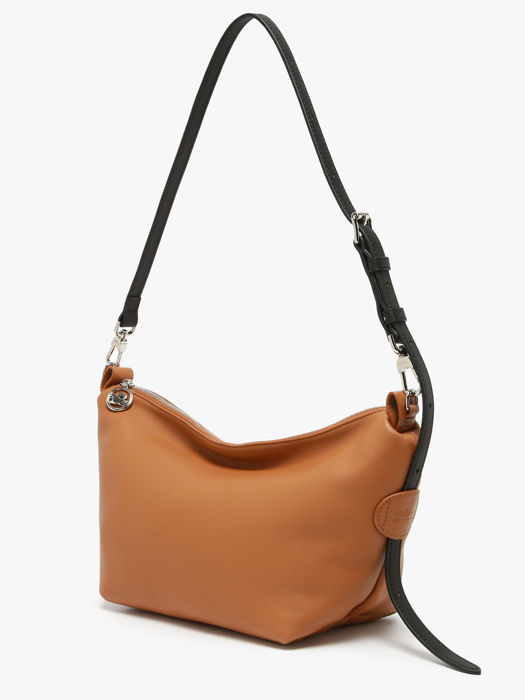 Longchamp Besace longchamp cuir Messenger bag Brown