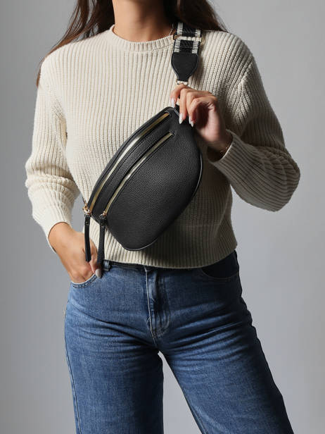 Sac Banane Sangle Miniprix Noir sangle 8 vue secondaire 1