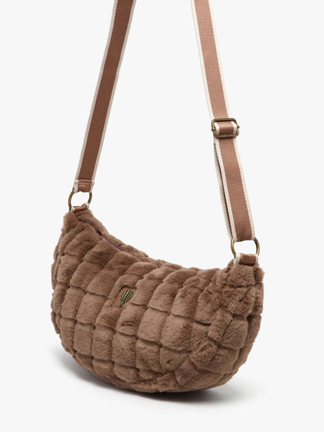 Shoulder Bag Quadri Le voyage en panier Brown quadri AHP269 other view 2