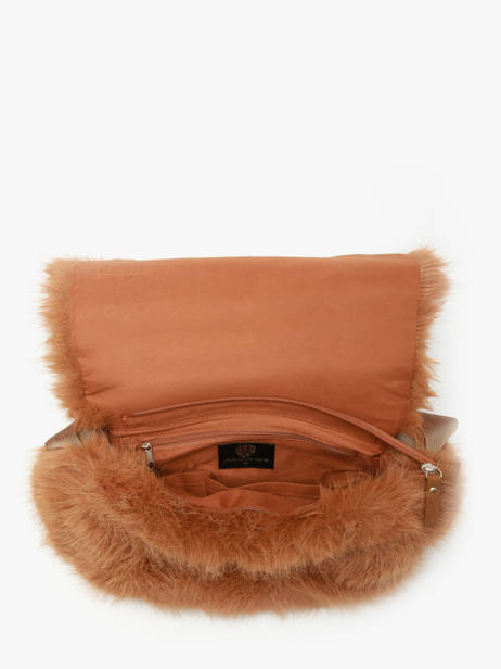 Shoulder Bag Doudou Le voyage en panier Brown doudou AHP266 other view 4