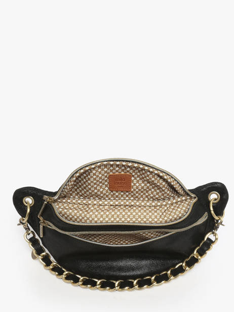 Sac Banane Mila louise Noir vintage 23689X vue secondaire 3