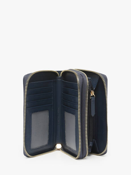 Portefeuille Valentino Bleu fae re VPS9D234 vue secondaire 1