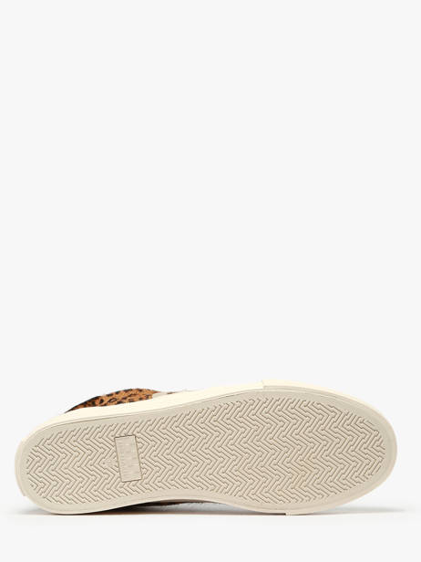 Sneakers En Cuir No name Marron women ACPN04KC vue secondaire 4