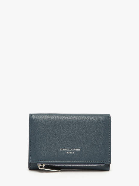 Coin Purse With Card Holder David jones Blue dune 1