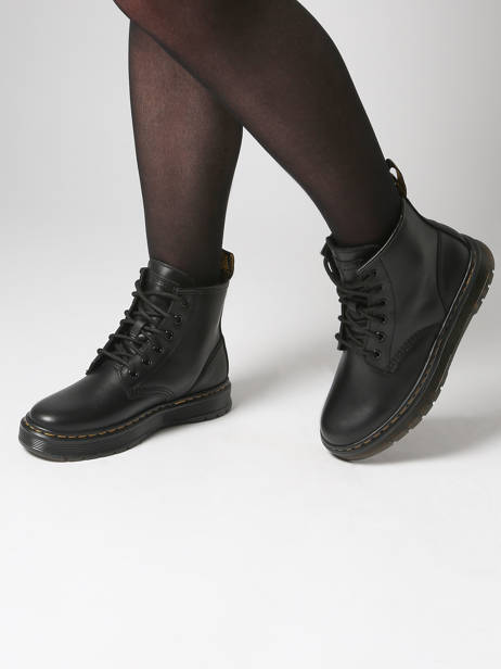 Boots Brookline Chukka In Leather Dr martens Black boy 41550001 other view 1