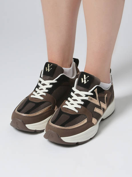 Sneakers Vanessa wu Brown women BK2811CH other view 1