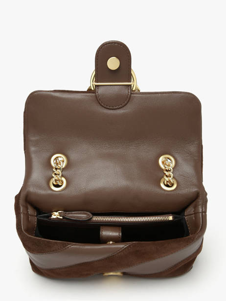 Crossbody Bag Love Bag Puff Pinko Brown love bag puff A2JY other view 3