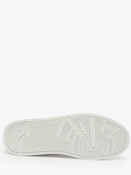 Sneakers In Leather Tommy hilfiger White men 53670K4 other view 4