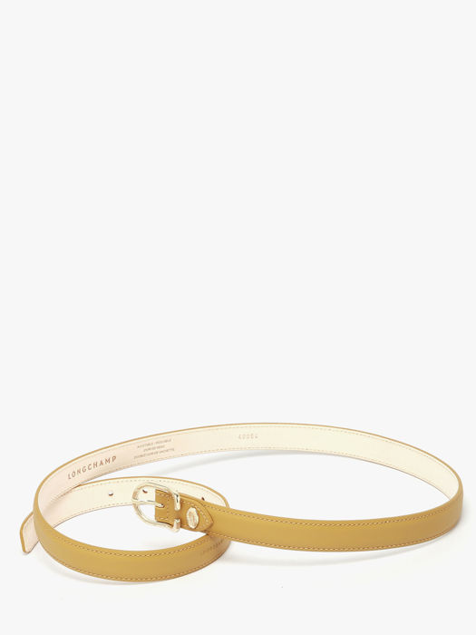Longchamp Ceinture archive 20mm Belts Yellow