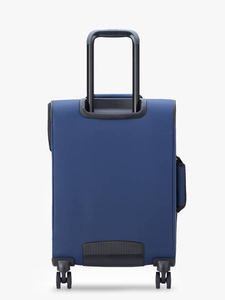 Cabin Luggage On Wheels Delsey Blue maubert 2.0 3813801W other view 4