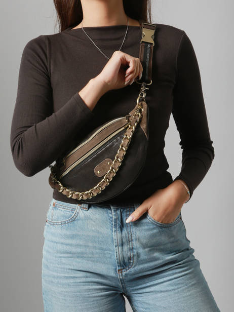 Sac Banane Mila louise Marron lx 23689LX1 vue secondaire 1