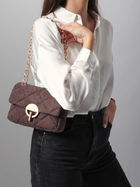 Crossbody Bag Moon Linen Vanessa bruno Brown moon 70V40533 other view 1