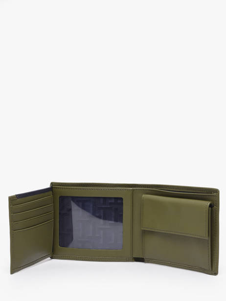 Leather Wallet Martin Le tanneur Green martin TMIN3350 other view 2