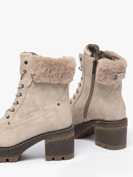 Bottines à Talon Mustang Marron women M0132003 vue secondaire 2