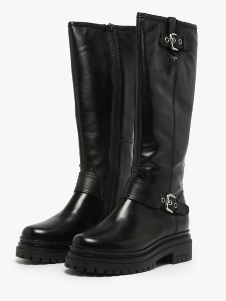 Boots In Leather Mjus Black women L97305 other view 1