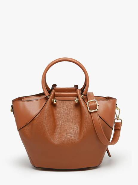 Sac Bandoulière Gretel Ted lapidus Marron gretel TLAU8931 vue secondaire 4