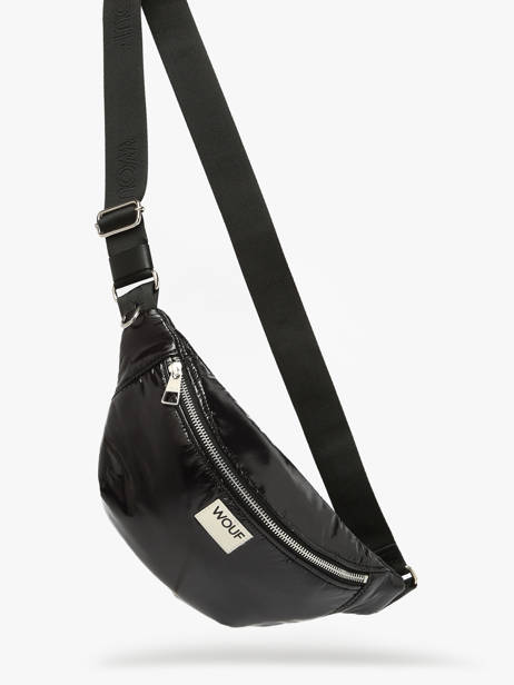 Belt Bag Wouf Black glossy BW250023 other view 2