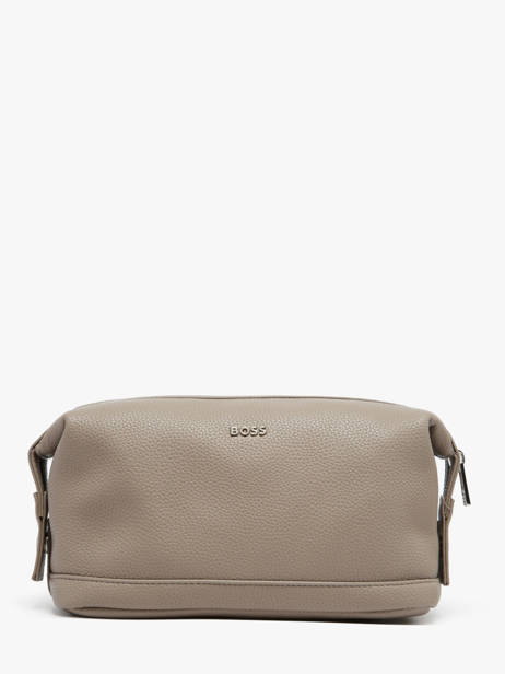 Toiletry Kit Hugo boss Beige grained HTC518Z other view 3